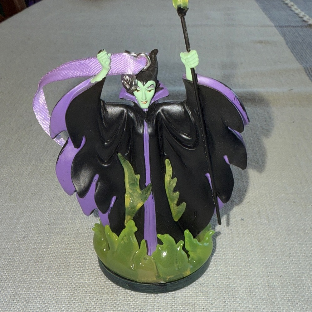 Maleficent with Staff Ornamet